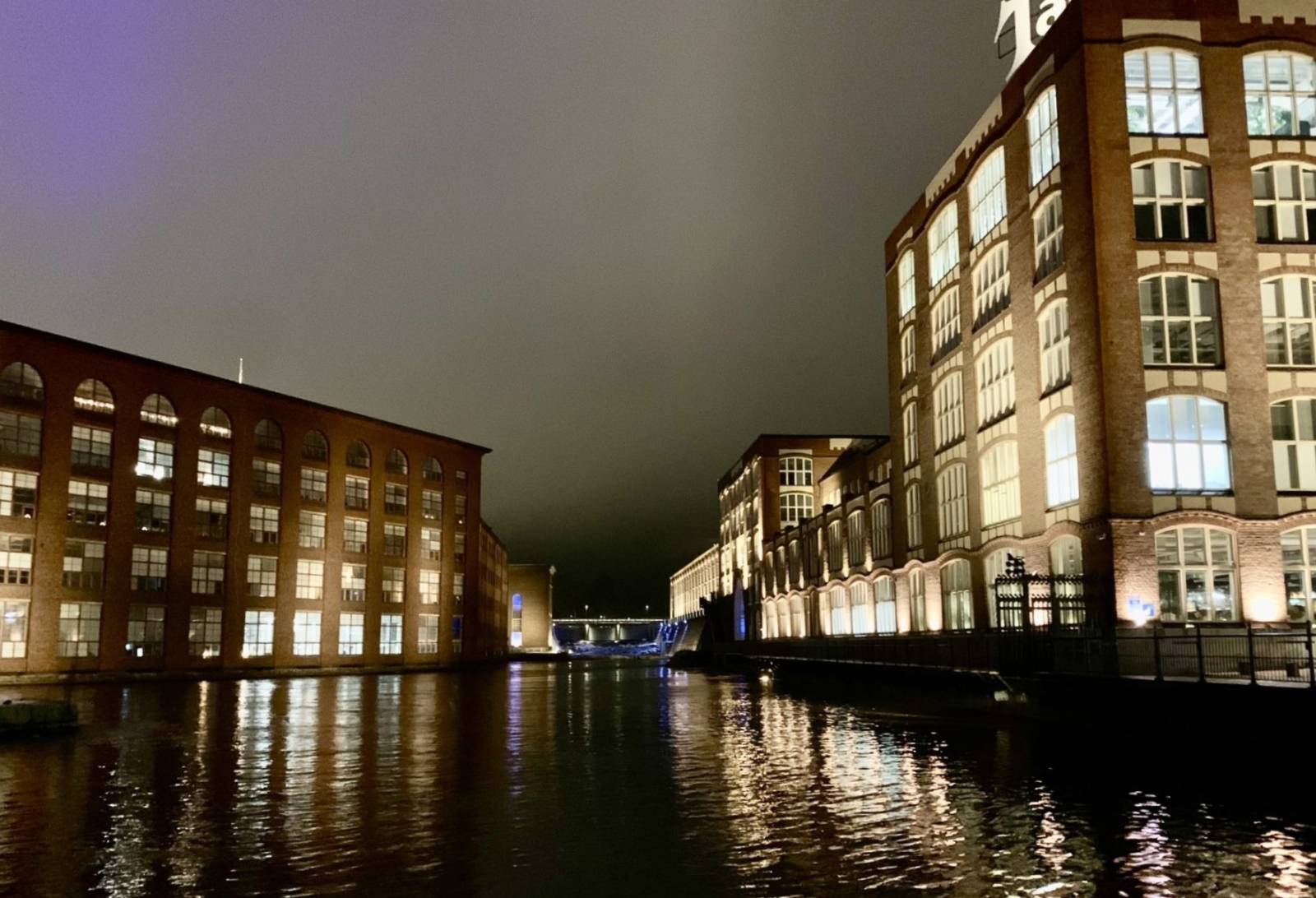 Tammerkoski by night