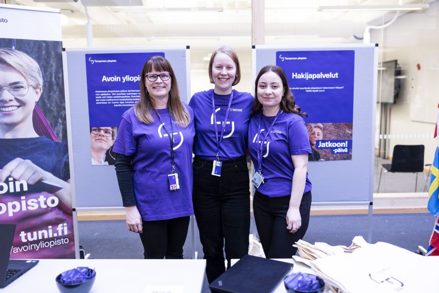 Henkilökuntaa 2024 Jatkoon!-päivänä.