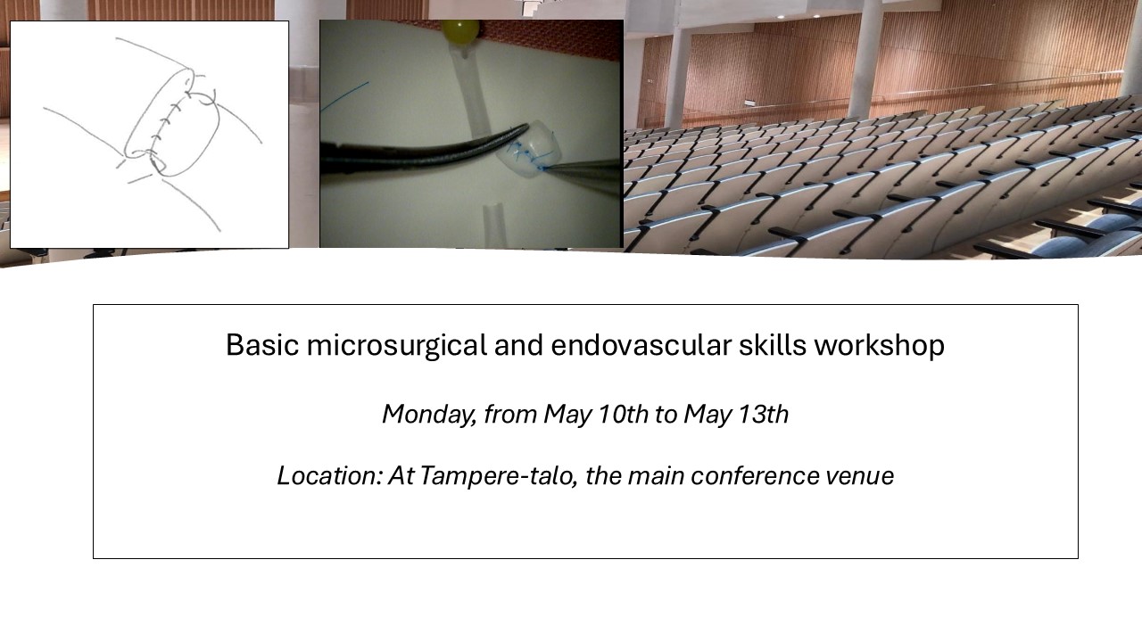 SNS2026 workshop Basic microsurgical and endovascular