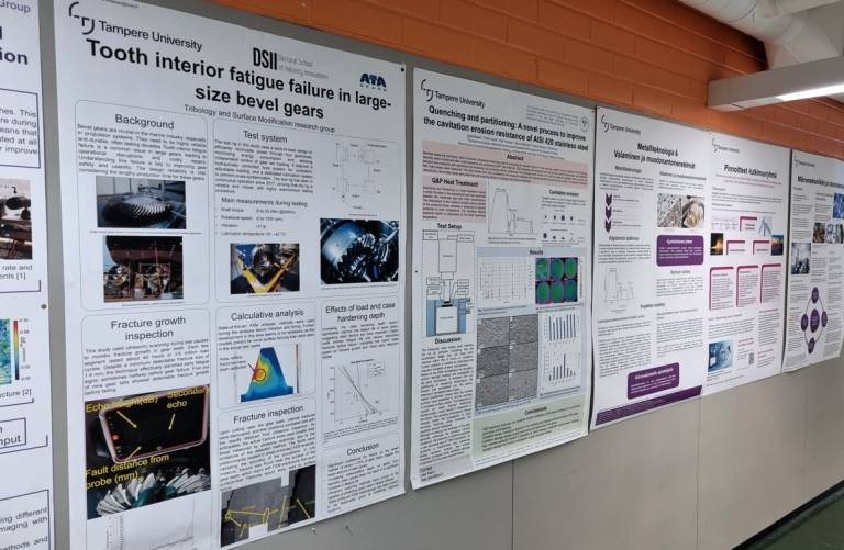 Posters on the wall