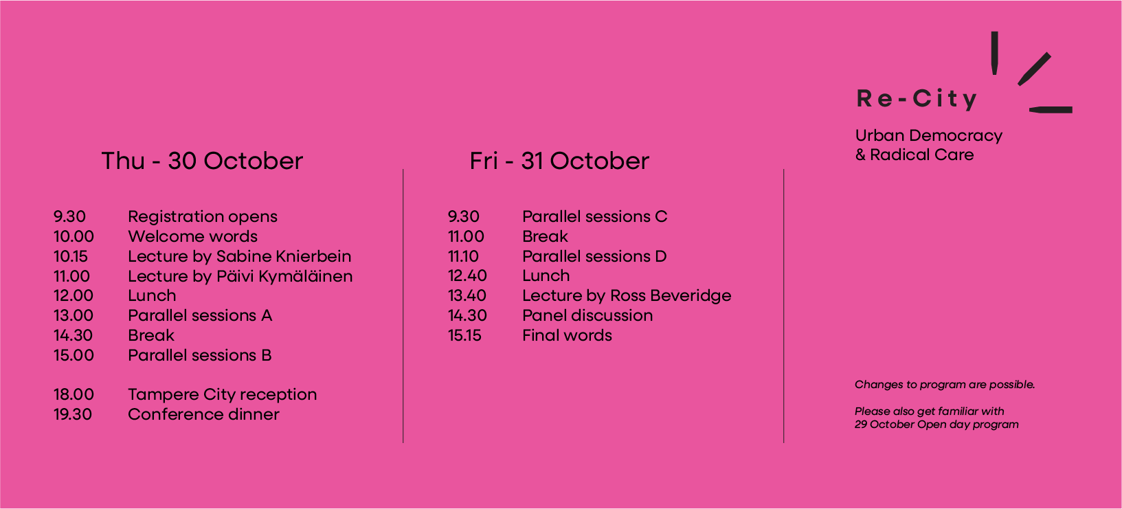 Visual of the program