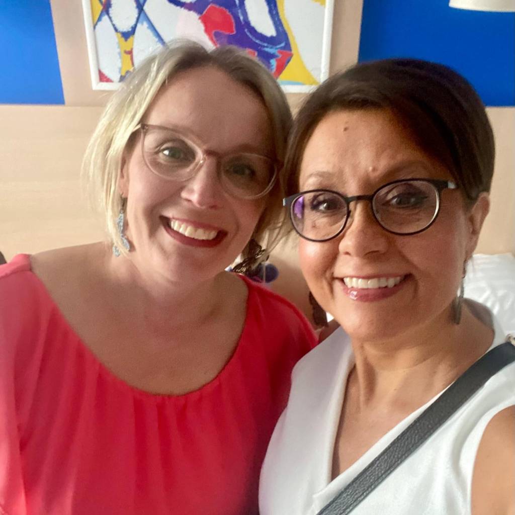 Janette Hinkka ja Kristina Lehtinen.