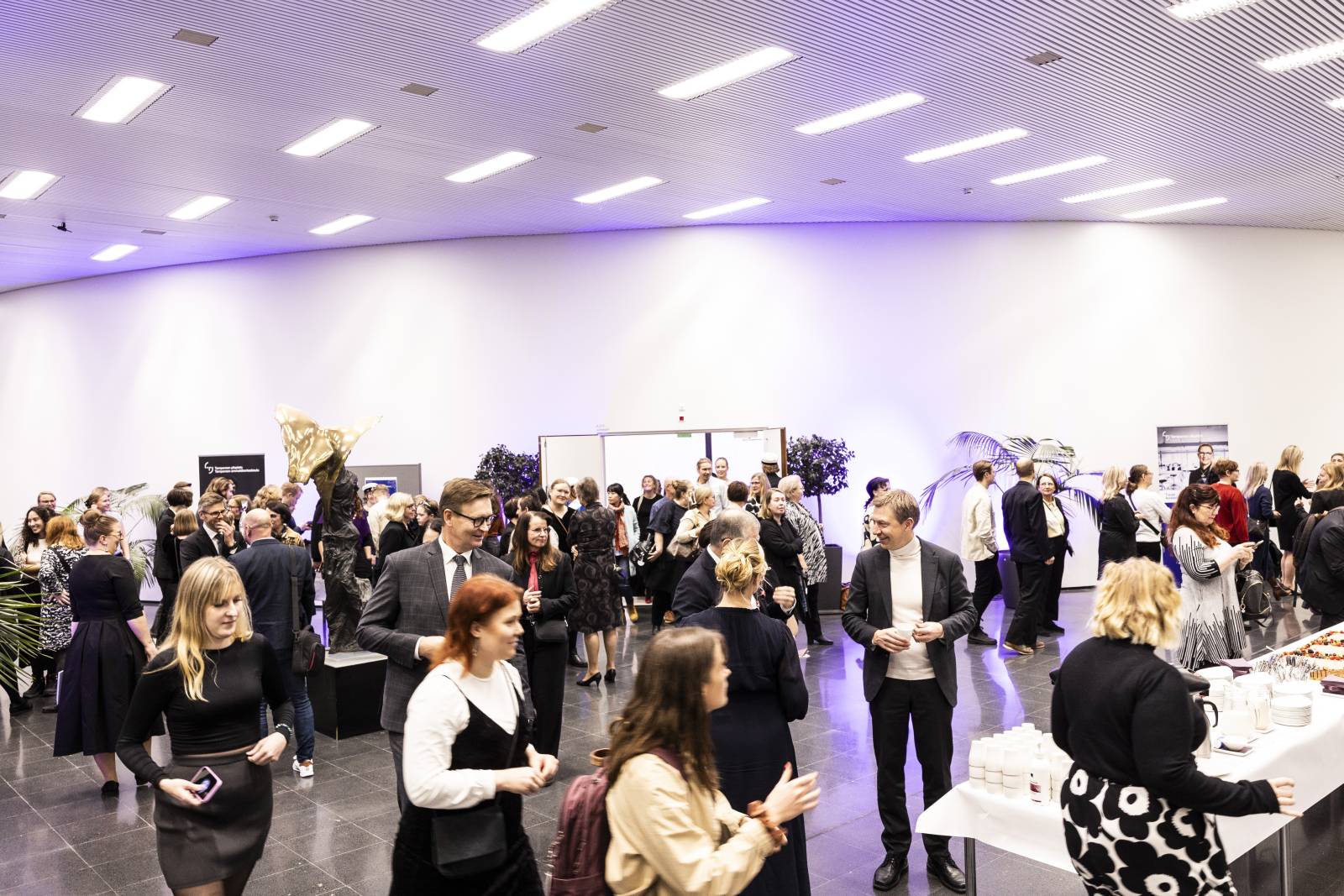 People gathered in an event