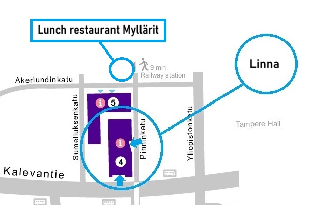 Lunch map