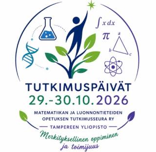 Tutkimuspäivien logo - merkityksellinen oppiminen ja toimijuus